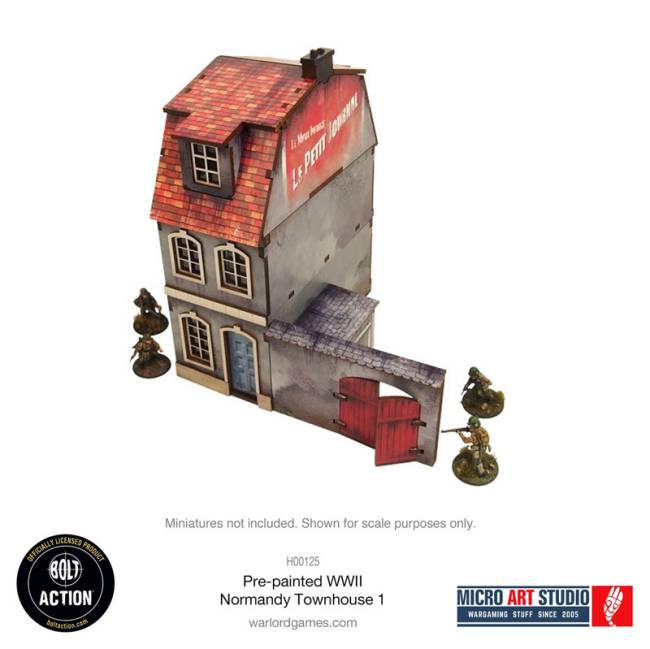Micro Art Studio WW2 Normandy Townhouse 1