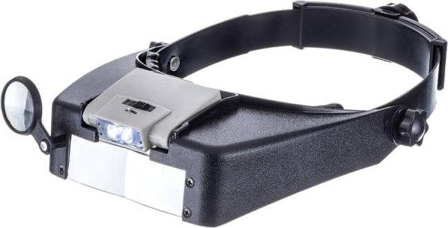 Michtoy No Name: Dual Lens Flip-in Head Magnifier