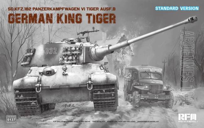 Rye Field Sd.Kfz.182 Ausf.B King Tiger Standard Version