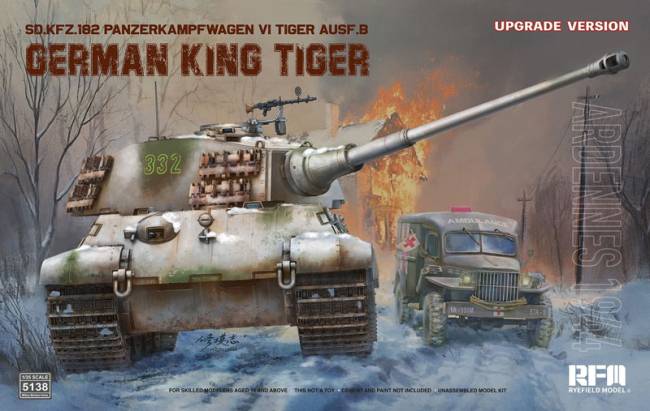 Rye Field Sd.Kfz.182 Ausf.B King Tiger Upgrade Version