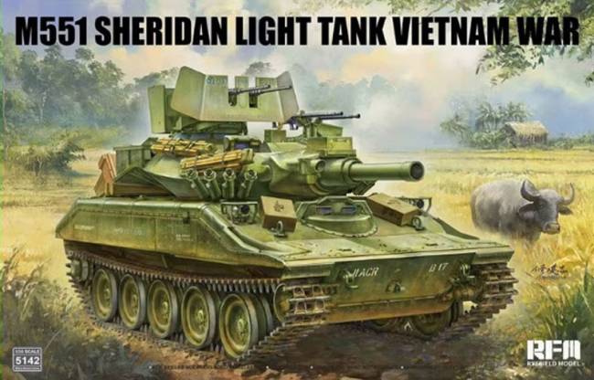 Rye Field M551 Sheridan Vietnam War