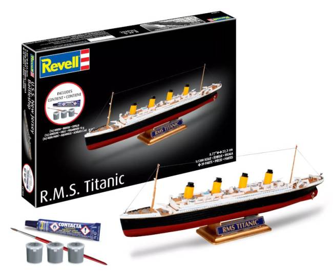 Revell Starter Kit: R.M.S. Titanic All-Included Kit