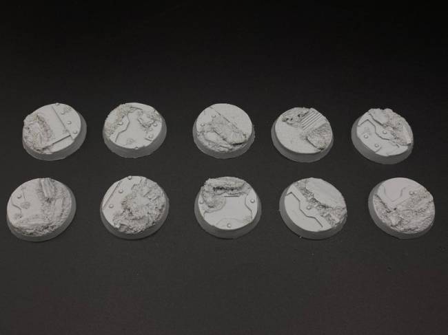 Shadows Edge Urban Rubble Bases - 28mm x10
