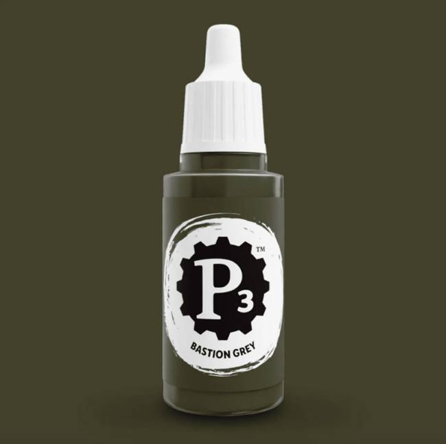 Privateer Press Paints (P3) Bastion Grey 18ml