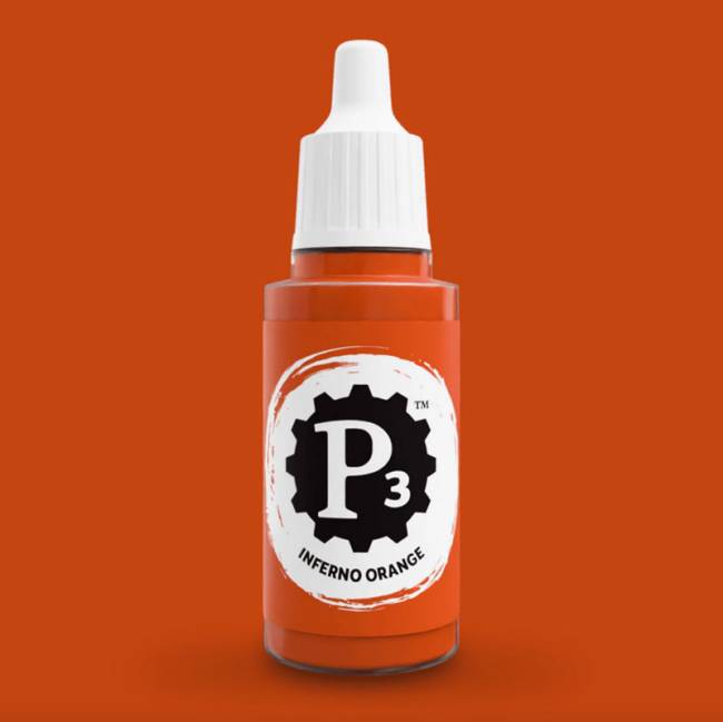 Privateer Press Paints (P3) Inferno Orange 18ml
