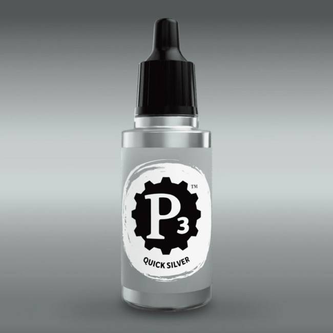 Privateer Press Paints (P3) Quick Silver Metallic 18ml
