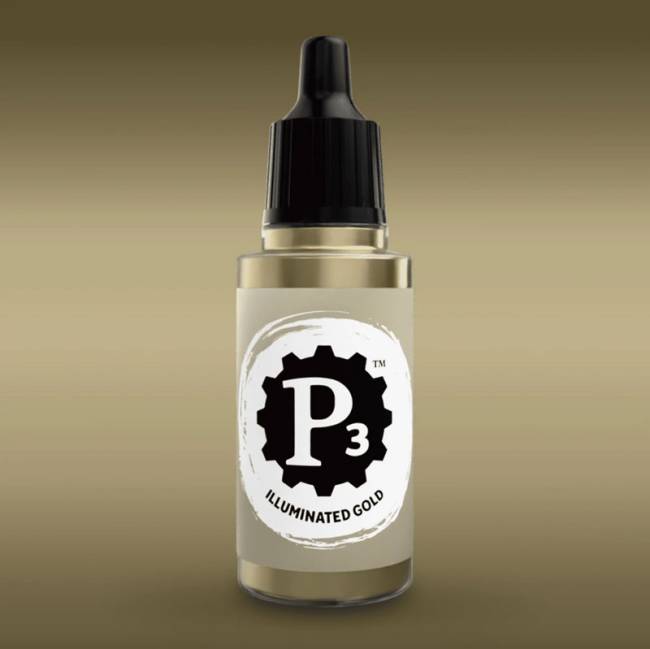 Privateer Press Paints (P3) Illuminated Gold Metallic 18ml