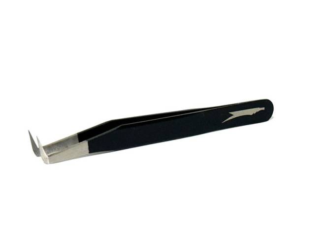Squadron Tools Fine Point 90 Degree Tweezers
