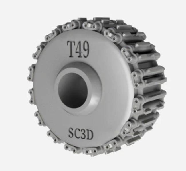 Squadron Tools Tracks Sherman T-49 Track Roller