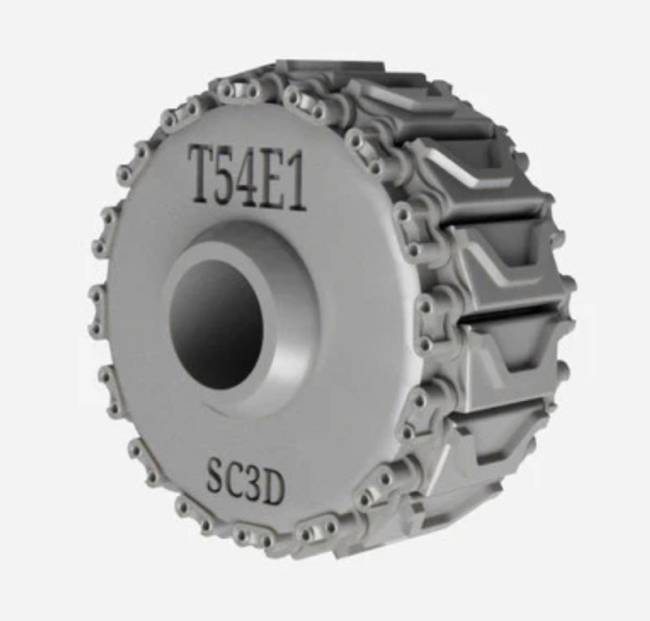 Squadron Tools Tracks Sherman T-54E1 Track Roller