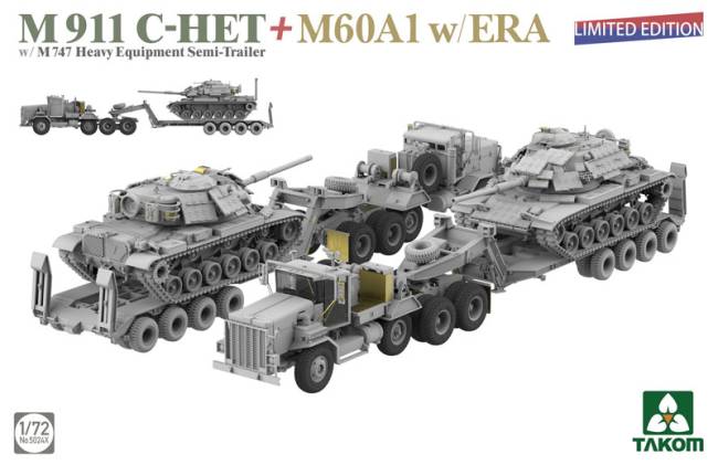 Takom M911 C-HET + M60A1 with ERA
