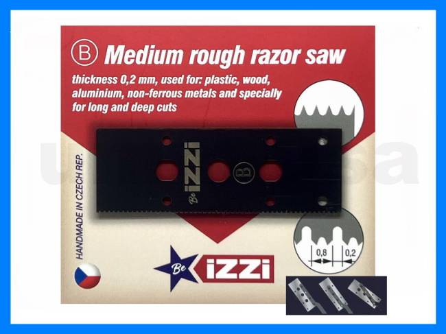 UMM Modeling Medium Rough Razor Saw 0.2mm (B)