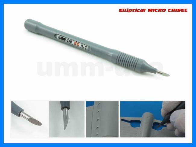 UMM Modeling Ultra Micro Chisel - 2.5mm Elliptical