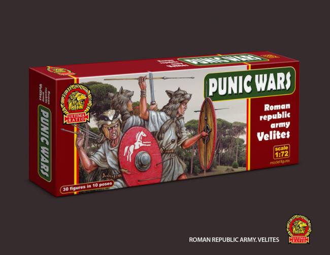 Velites. Roman republic army. Punic Wars in scale. 