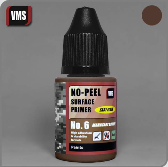 VMS No-Peel Primer - Mahogany Brown 30ml