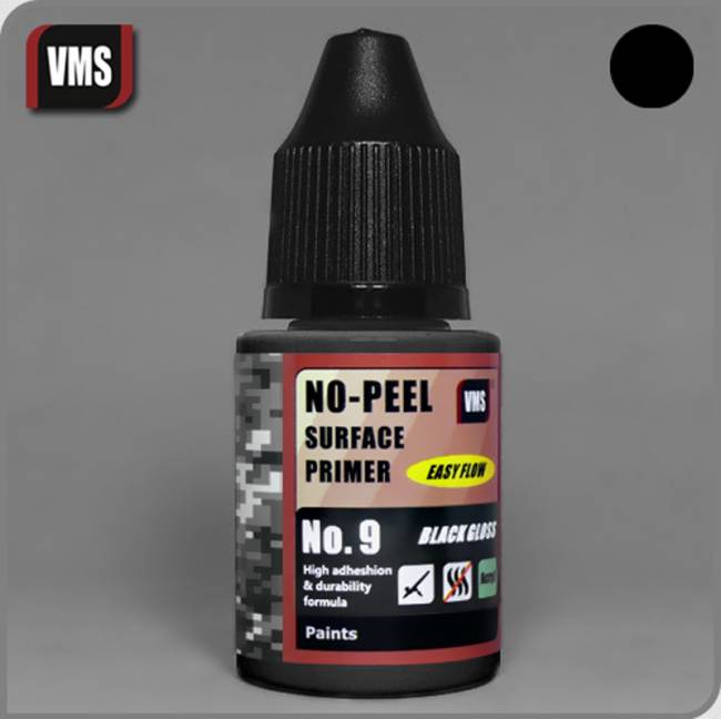 VMS No-Peel Primer - Gloss Black 30ml