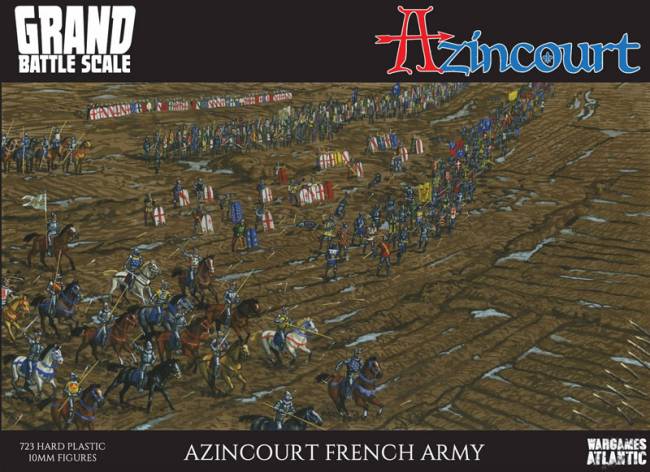 Wargames Atlantic Grand Battle Scale: Azincourt French Army