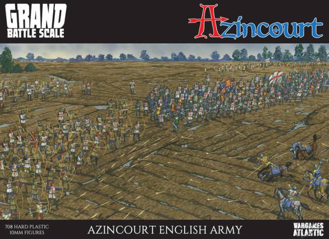 Wargames Atlantic Grand Battle Scale: Azincourt English Army