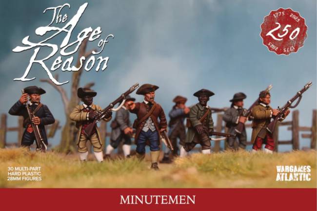 Wargames Atlantic Age of Reason: Minutemen