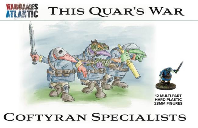 Wargames Atlantic The Quars War: Quar Coftyran Specialists
