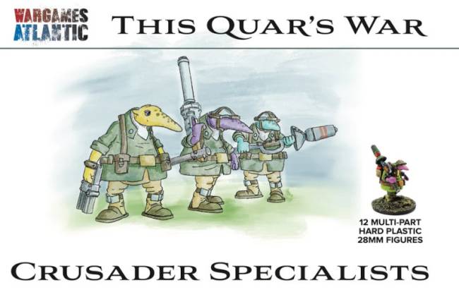 Wargames Atlantic The Quars War: Quar Crusader Specialists