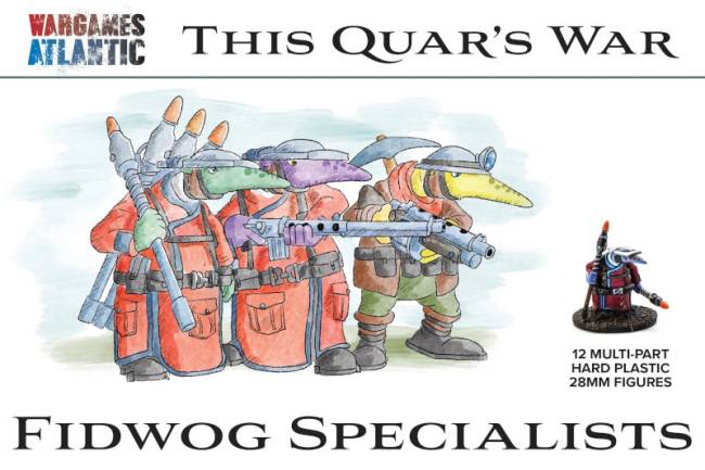 Wargames Atlantic This Quars War: Fidwog Specialists