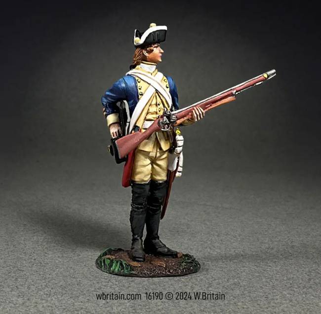 Clash of Empires: Hessian Regiment von Donop, Reaching for Cartridge