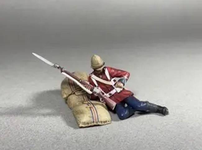 Zulu War Collection: British 24th Foot Loading at the Mealie Bag 1879