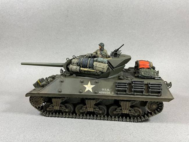 WW2: M10 GMC Tank Destroyer, 823rd Tank Destroyer Battalion, Ardennes, 1944-45