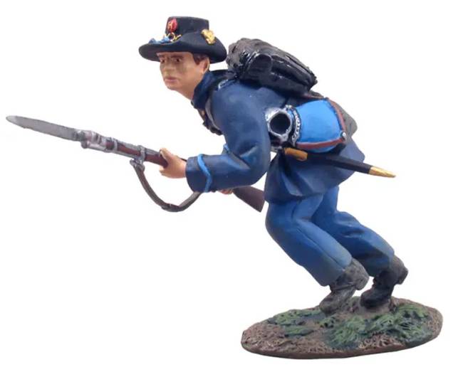 American Civil War: Union Infantry Iron Brigade Charging No.1 - ONLY 1 AVAILABLE
