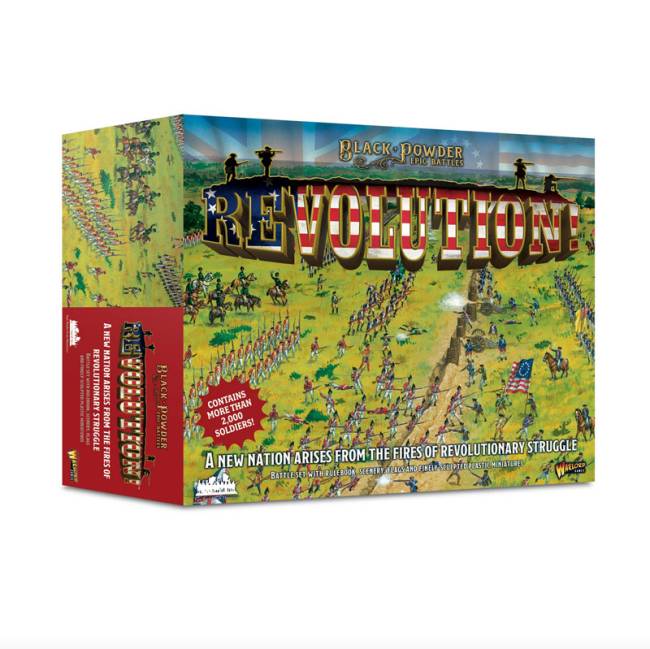 Warlord Black Powder Epic Battles: Revolution! Battle Set