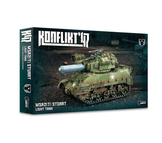 Warlord Games Konflict 47: M5A2(T) Stuart Light Tank