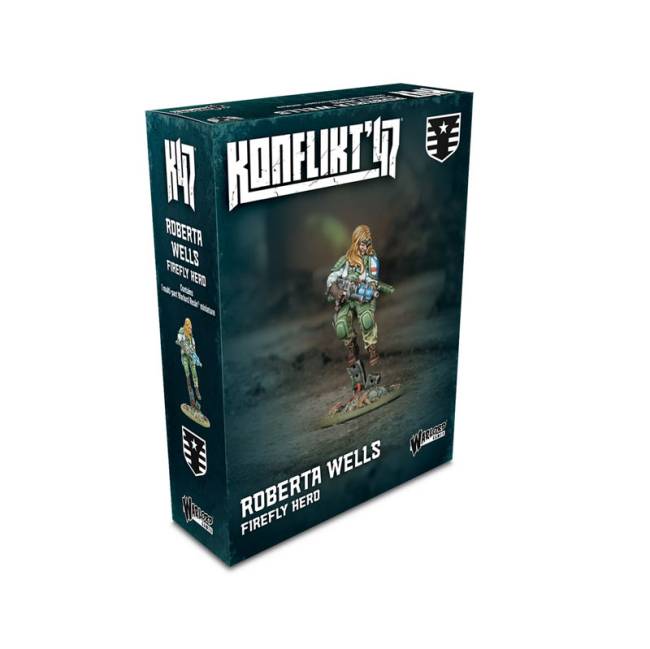 Warlord Games Konflict 47: Roberta Wells - Firefly Hero