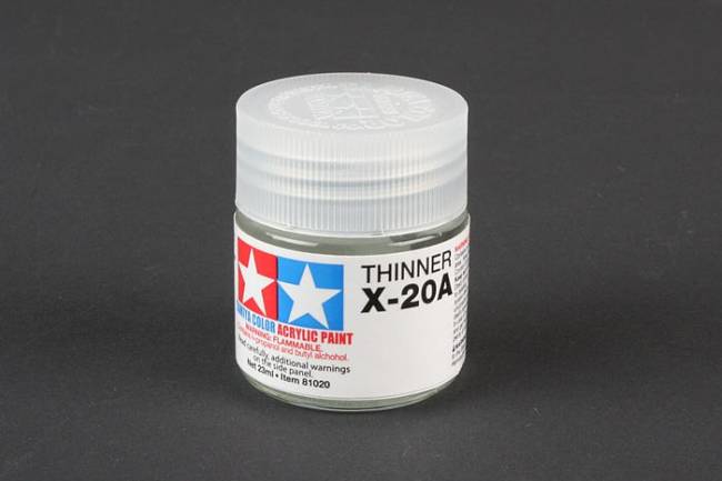 Acrylic Poly Thinner X-20A 10ml Bottle