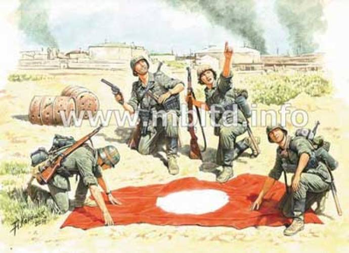 WWII Stukas Flying � German Infantry 1941-43