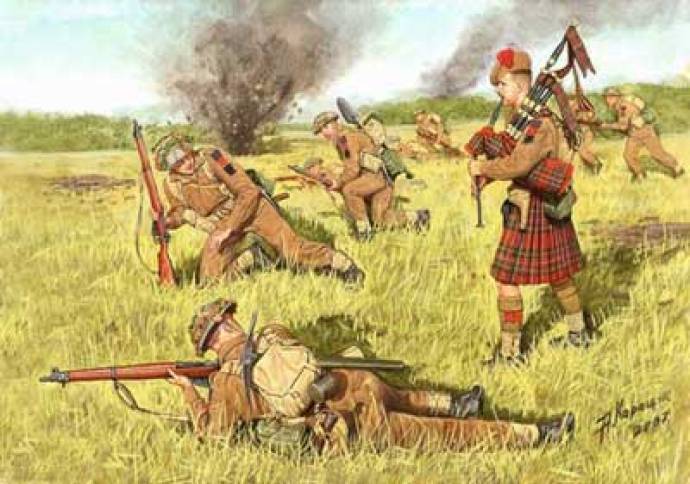 WWII Scotland the Brave � Commonwealth Infantry