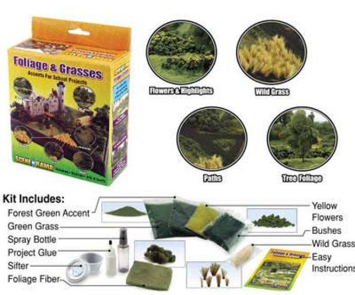 Scene-A-Rama - Foliage & Grasses Kit