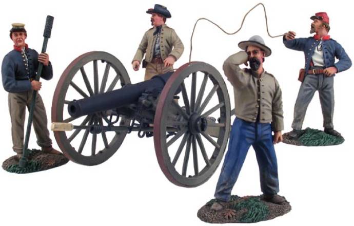 American Civil War: Confederate Artillery Set No.3 - Fire! - ONLY 1 AVAILABLE