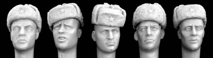 Soviet Heads with Ushanks Cold Weather Caps