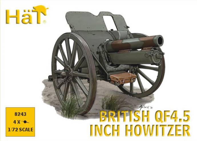 WWI British Q45 Howitzer
