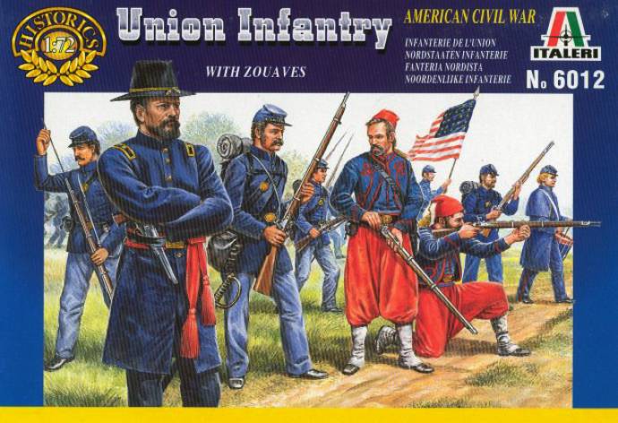 ACW Union Infantry and Zouves