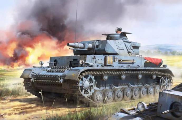 WWII German Pz.Kpfw.IV Ausf.F1 (F1 .VORPANZER. SCHURZEN) 3 in 1