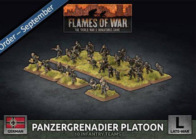 Panzergrenadier Platoon (Plastic)