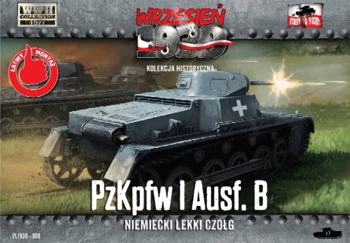 First to Fight WWII PzKpfw I Ausf B German Light Tank