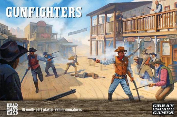 Dead Mans Hand Plastic Gunfighters