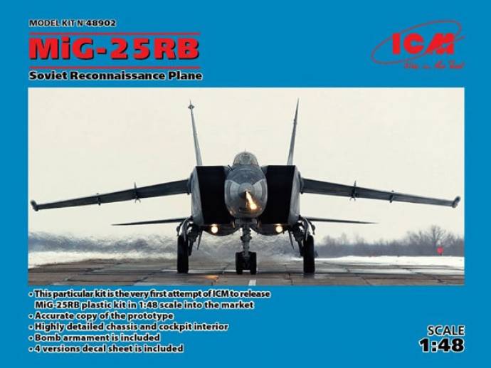 MiG25RB Soviet Recon Aircraft