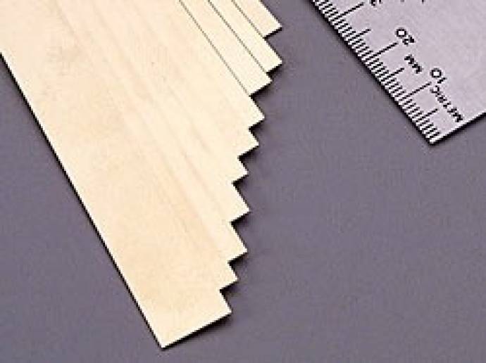 Brass Strip .025in x 1/2in x 12in - 1 pc.