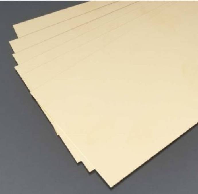 Brass Sheet Metal .010in x 4in x 10in sheet