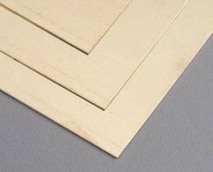 Brass Sheet Metal .032in - 4in x 10in Sheet