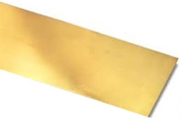 Copper Sheet Metal .025in - 4in x 10in Sheet